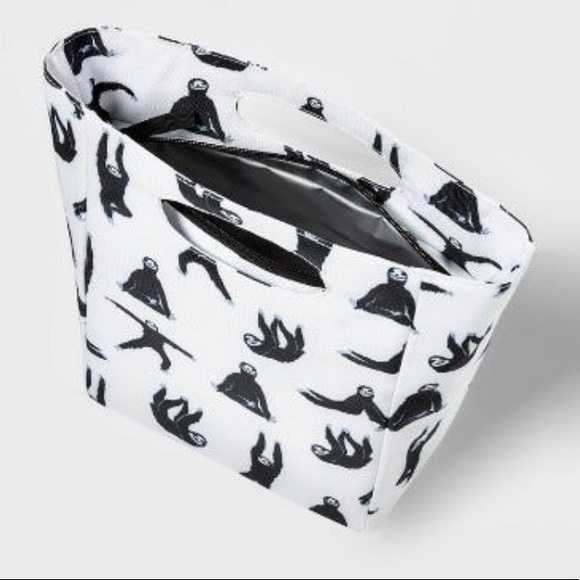 Sloth Print Lunch Tote - Picture 2 of 7